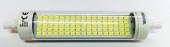 LAMPADA LED 220V R7S 78MM 5W WW BIANCO CALDO 3000K ALLUMINIO (#424B)