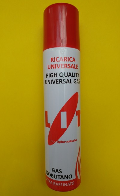 RICARICA GAS BUTANO 90ML 50GR BOMBOLETTA METAL (#627B COD.81GASBUT)