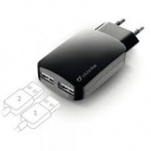 DOPPIA PRESA USB 2.1A PER PRESA 10A RETE AC230V (835BN)