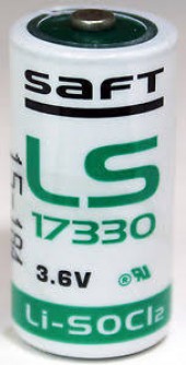 PILA 2/3AA 3,6V 17330 SAFT litio clorulo tionile per allarmi (#179C)