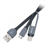 CAVO MICRO USB + TYPE-C a USB per smartphone ART. #845B