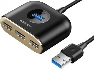 Hub 4 prese Usb con cavo spina usb "Force" #X21F