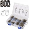 kit 800 forcine salda plastica spina "Force" rtv0400192 #X8F