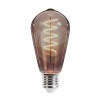 LAMPADA E27 forma st64 FILOLED RETRO' 4W 2000k 250lm Smoked Forever "Force" #X55F