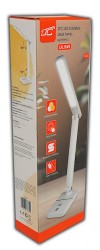 Lampada da Scrivania mensola LED 3W luce regolabile 300/4500/6000k 1200mAh ricaric.usb "Force" #9E