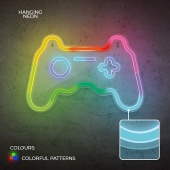 LUCE LED Signal Art GAMEPAD MULTICOLOUR RGB USB MUSIC TELECOMANDO SYNC "Force" #X27E