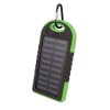POWER BANK SOLARE ricarica Emergenza con presa USB e 1 Microusb 5000mAh "Force" #X24E