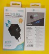 CARICA 1 presa USB e 1 presa TYPE-C 20W 3A per rete AC230V Force #X33E