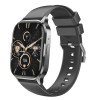 orologio smartwatch IP67 AMOLED bluetooth 5days 2" "Force" XO-J10 black #X46F