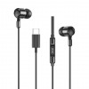 CUFFIE AURICOLARI TYPE-C 1,2M SILICONE "FORCE" #X83E