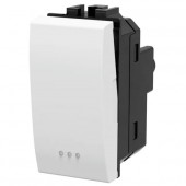 DEVIATORE AC230/250V 10A 2 VIE serie civile ABL *compatibile Bticin Living #281G