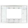 CORNICE PLACCA 3 MODULI  SERIE CIVILE AVP *compatibile P-l-a-n-a #291/