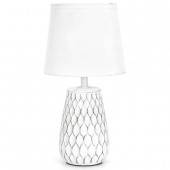 LAMPADA LUCE DA TAVOLO E14 MAX40W VASO CERAMICA AC230/250V PER INTERNI #X97G