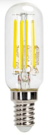 LAMPADINA E14 4W T25 FILOLED AC230V PER USO CAPPA CUCINA LUCE 6500k #X62H