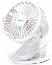 VENTILATORE CON GANCIO RICARICABILE TYPE-C LI-ION "Aigo" #X33I