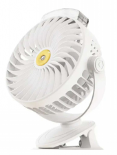 VENTILATORE NEBULIZZATORE RICARICABILE CON GANCIO LI-ION 18650 "Aigo" #X64I
