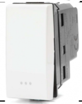 INVERTITORE SINGOLO incasso serie civile AC230V a parete ABM AIGO compatibile Btic Matix #X82H