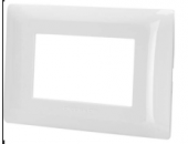 CORNICE PLACCA 3 MODULI SERIE CIVILE ABM *compatibile BIT M-A-T-I-X #X77H