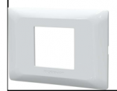 CORNICE PLACCA 2 MODULI SERIE CIVILE ABM *compatibile BIT M-A-T-I-X #X80H