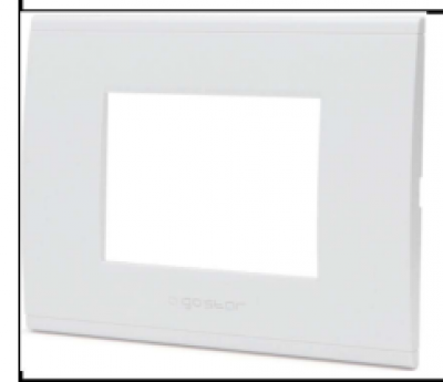 CORNICE PLACCA 3 MODULI SERIE CIVILE ABL *compatibile BIT L-I-V-I-N-G #X84H