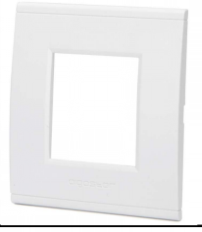 CORNICE PLACCA 2 MODULI SERIE CIVILE ABL *compatibile BIT L-I-V-I-N-G #X86H
