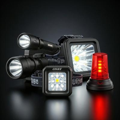 Torce e Lanterne portatili LED ALTA POTENZA CREE XML