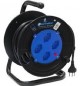 PROLUNGA 50M AVVOLGITORE AC230V N.4 PRESE 10/16A/SCHUKO con dispositivo protezione cut-off e pulsante riarmo 5I-H150 (#253A 506253A)