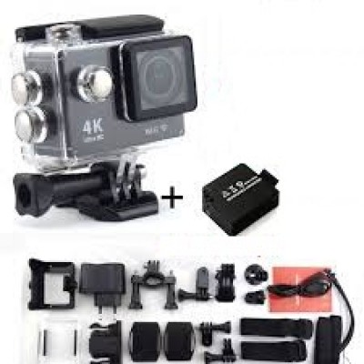 MINI CAM VIDEO FOTO CAMERA SPORT IMPERMEABILE 4K WIFI CON TELECOMANDO ENERGY PRO (#838T cod.84GO16TELE)