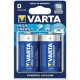 2 PILE TORCIA D LR20 VARTA ALCALINA 1,5V (#109A 112109A)