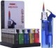 ACCENDINO ANTIVENTO TURBO PROF TRASPARENTE (#625B) minimo 50 pezzi