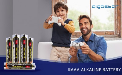 4 PILE MINISTILO AAA LR03 B4 AIGOSTAR 1,5V ALCALINA (#114B) 