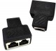 SDOPPIATORE da 1 presa lan a 2 presa lan (femmine) (#301C)