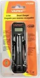 CARICA PILA BATTERIA FORMATO 18650 LI-ION VAPEX VTE500 USB SMART DIGITALE CONTROLLO CARICA (#824A)
