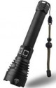 TORCIA LED CREE XML FASCIO DIREZIONALE ZOOM REGOLABILE POTENZA ESTREMA LED XHP90 2000LM (NON PUNTARE OCCHI!) 3 POTENZE REGOLABILI IN ALU PILA RICARICABILE USB N.2 26650 LI-ION (#530)