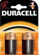 2 PILA MEZZATORCIA C MN1400 DURACELL ALCALINA 1,5V plus #4