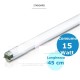 TUBO FLUOR. 45CM 15W T8 (25,4MM diam.)  #337D 