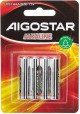 OFFERTA SET LOTTO 60 BLISTER 4 PILE MINISTILO AAA LR3 B4 AIGOSTAR 1,5V ALCALINA #114Z