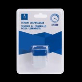 SENSORE CREPUSCOLARE 10/40LUX AUTOACCENSIONE-SPEGNIMENTO AC230V IP44 #X43G