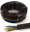 100Metri BOBINA CAVO ELETTRICO NERO AC 220/250V N.3 x 1,50 #X29G