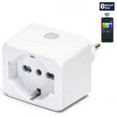 PRESA SCHUKO MAX 2300W AC230V WiFi+Bluetooth MESH COMANDO REMOTO #X63G