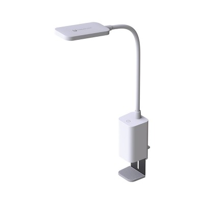 Lampada da Mensole/Scrivania RICARICABILE con morsetto clip 5W 4000K "Force" #X85E