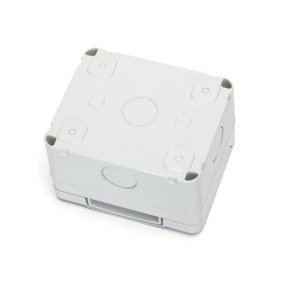 SCATOLA A PARETE IMPERMEABILE PROTETTA A 3 VIE PER 3 FRUTTI AD INCASSO serie civile ABM compatibile Bticin Matix #241B