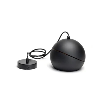 FARETTO E27 PENDENTE AC230/250V MAX40W PER INTERNI NERO #X92G