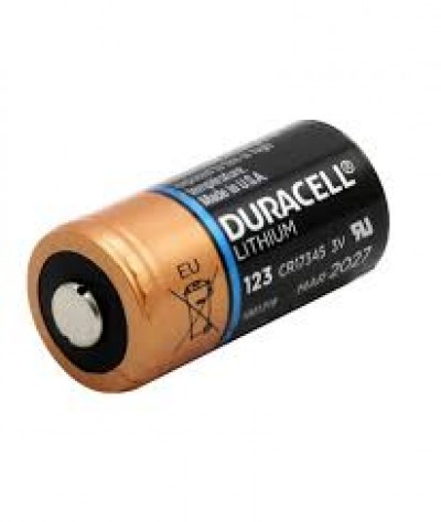 PILA DL 123A 123 Duracell ultra M3 litio 3V per fotografia (#50 111050)