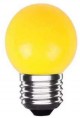 LAMPADINA E27 PALLINA 2W 6000k g45 AC230V YELLOW #X44H