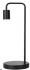 LAMPADA DA TAVOLO METALLO NERA AC230V ATTACCO E27 "Aigo" #X61H
