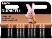set 60 blister da 10 MINISTILO AAA MN2400 DURACELL 1,5v alcaline basic #X21i