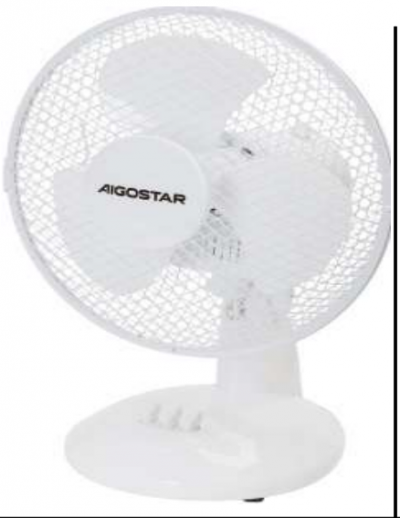 VENTILATORE DA RETE 23CM DA RETE AC230V "Aigo" #X31I
