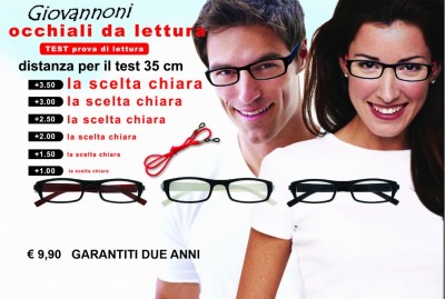 Occhiale da lettura "C2" Cod.81OC2 (*IVA 4%) gradazione 2,5 (#658C)