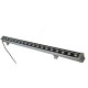 BARRA ALLUMINIO A LED 18W IP65 impermeabile ANCHE PER USO ESTERNO luce BIANCO CALDO WW 3000k (#452 COD.73BAR18WW)